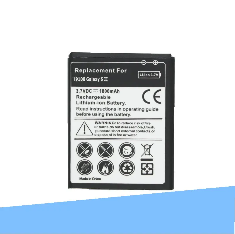 3x1800 мАч EB-F1A2GBU запасная батарея + зарядное устройство для Samsung Galaxy S2 II I9100 9100 i9100g i9103