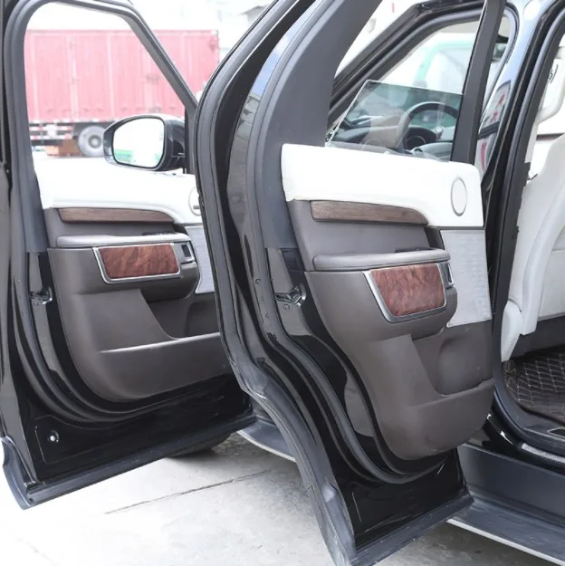 Replacement Parts For Land Rover Discovery 5 2017 2018 Rose Wood Grain Door Decoration Panel Cover Trim Accessories LR5 | Автомобили и