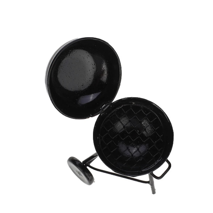 1:12 Dollhouse Miniature Picnic Kitchenware Metal Barbeque Bbq Cook Roasting Oven | Игрушки и хобби