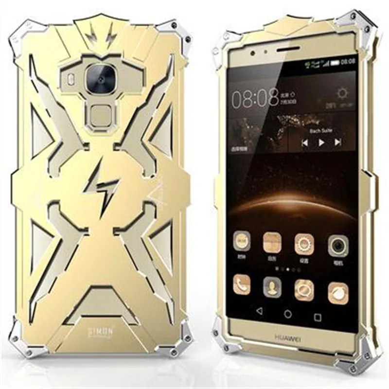 

Aluminum Metal Armor Thor Case For Huawei Maimang 5 Maimang 4 / G8 D199 / G7 Plus Case Cover Flash Iron Man Phone Shell Skin Bag