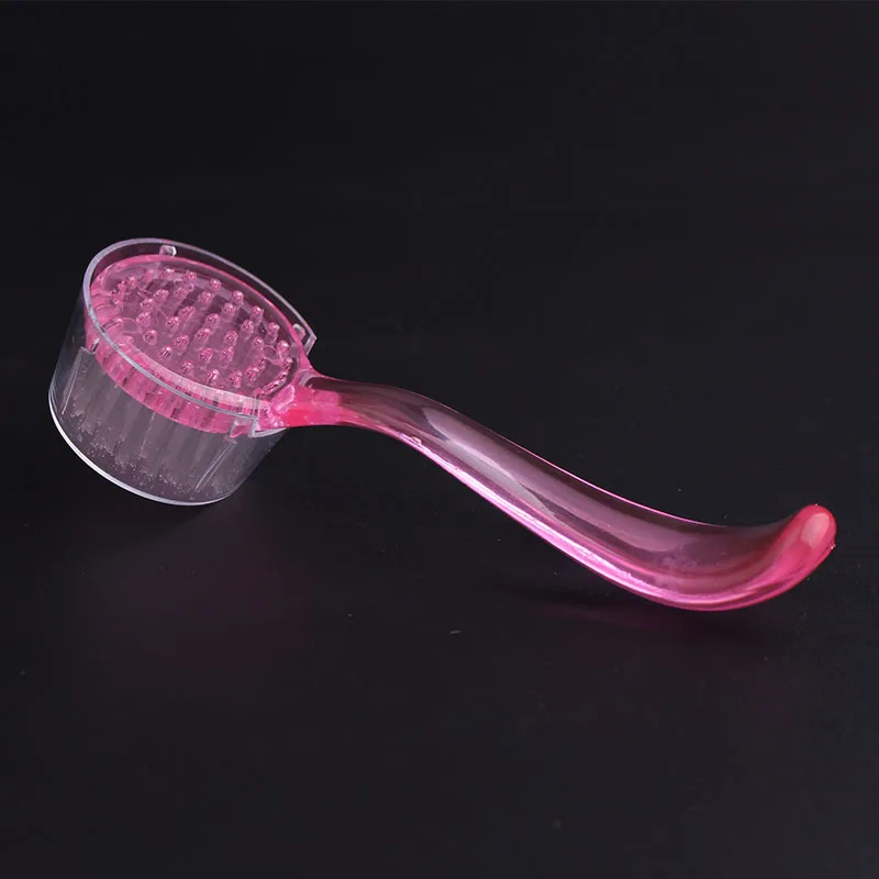 1 шт. щетка для очистки ногтей Профессиональная удаления мягкой пыли пластиковый