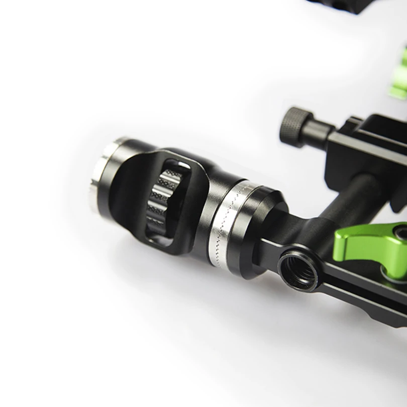 Lanparte двойная блокировка розетки удлинитель адаптер Arri стандарт для DSLR камеры Rig
