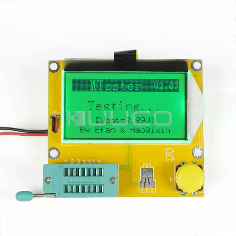 Многофункциональный тестер транзисторов с ЖК дисплеем Mega328 для