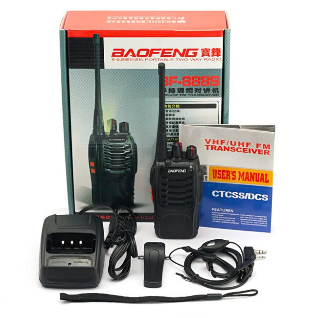 50 шт. Baofeng BF-888S 400-470 МГц 5 Вт CTCSS двухдиапазонный двухсторонний переносной любительский радиоприёмник Talkie bf888s 50 CTCSS/105 CDCS