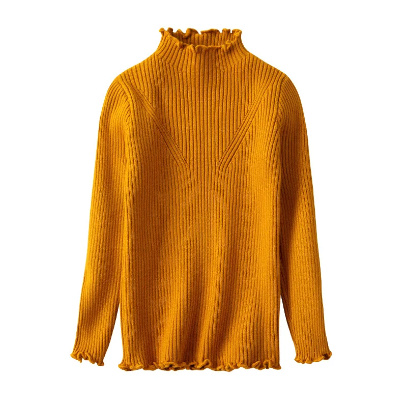 Осенне зимняя одежда детская вязаная с длинным рукавом теплый плотный свитер для