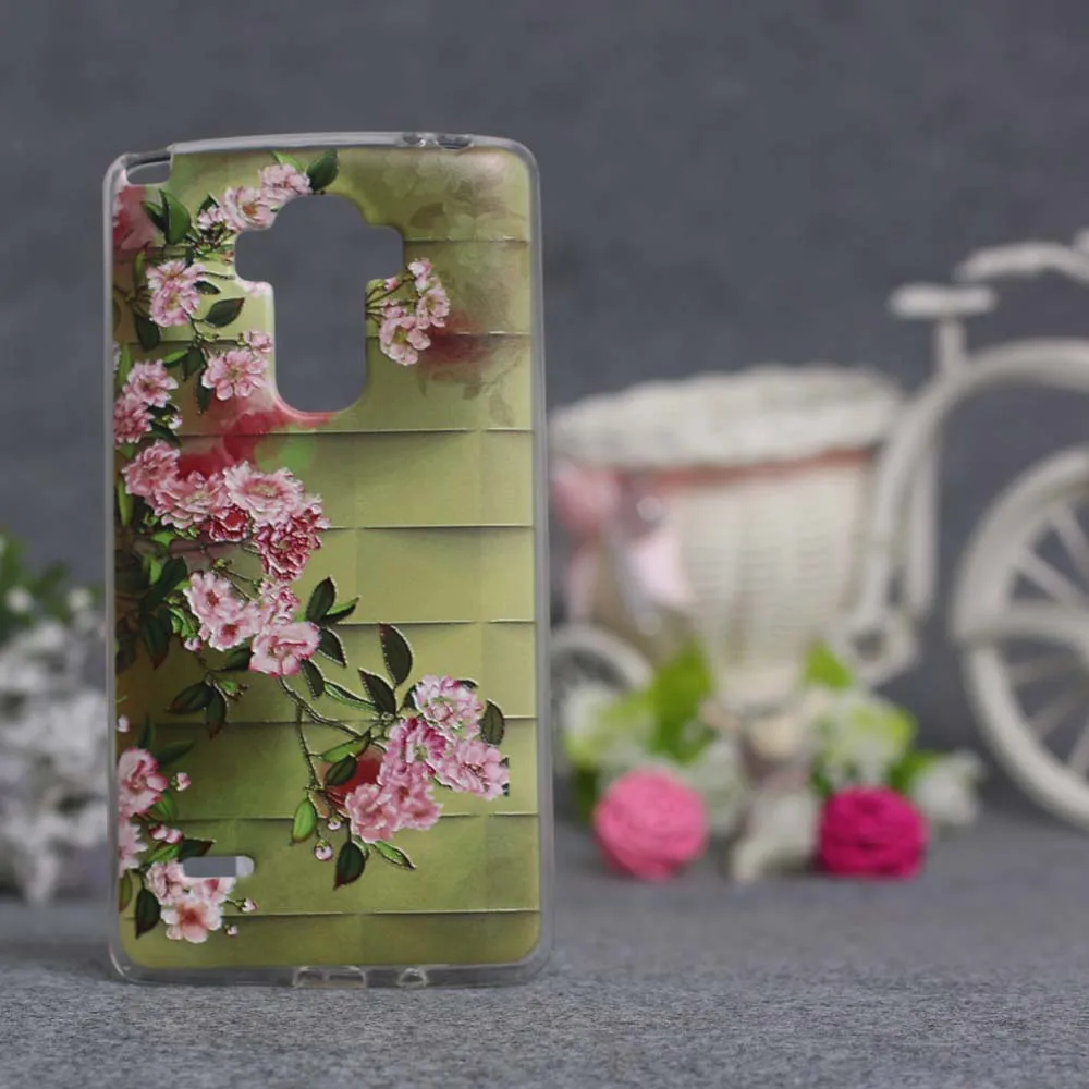 Для LG G4 Note H630 H635 силиконовый чехол ТПУ задняя крышка для Stylus LS770 чехлы телефонов 3D