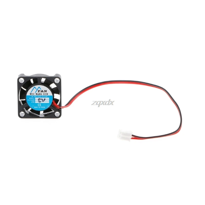 25X25X7mm DC 5V 12V 2 контактный кулер безщеточный чипсет радиатор мини вентилятор
