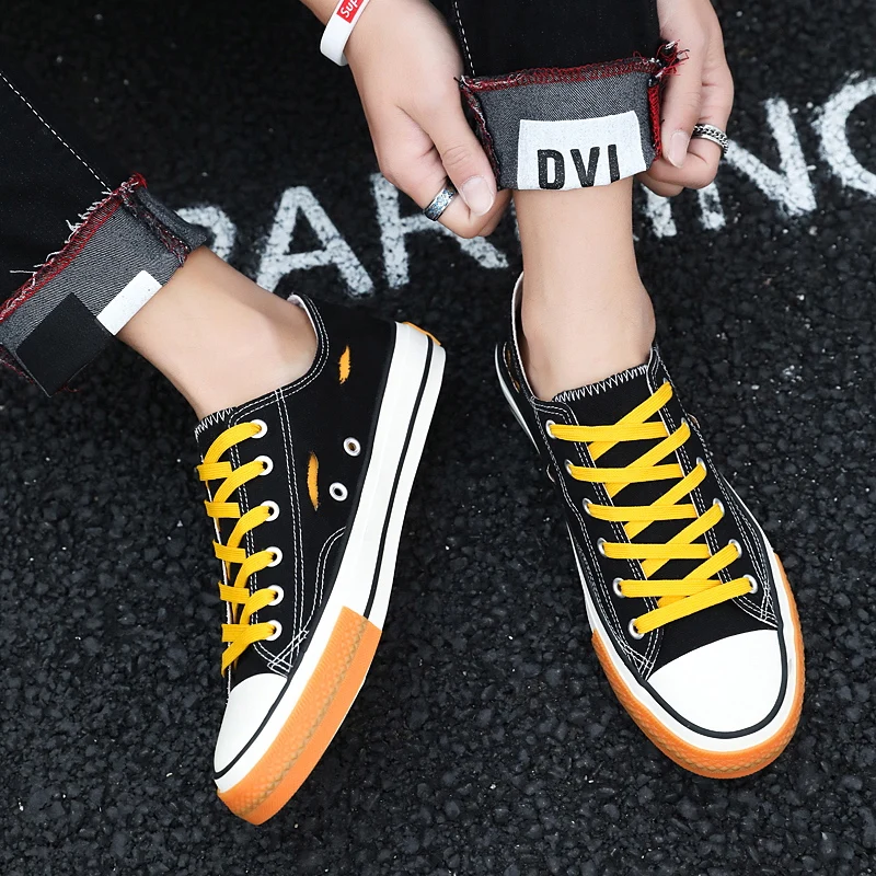 TOSJC/мужская повседневная Вулканизированная обувь парусиновые модные мужские