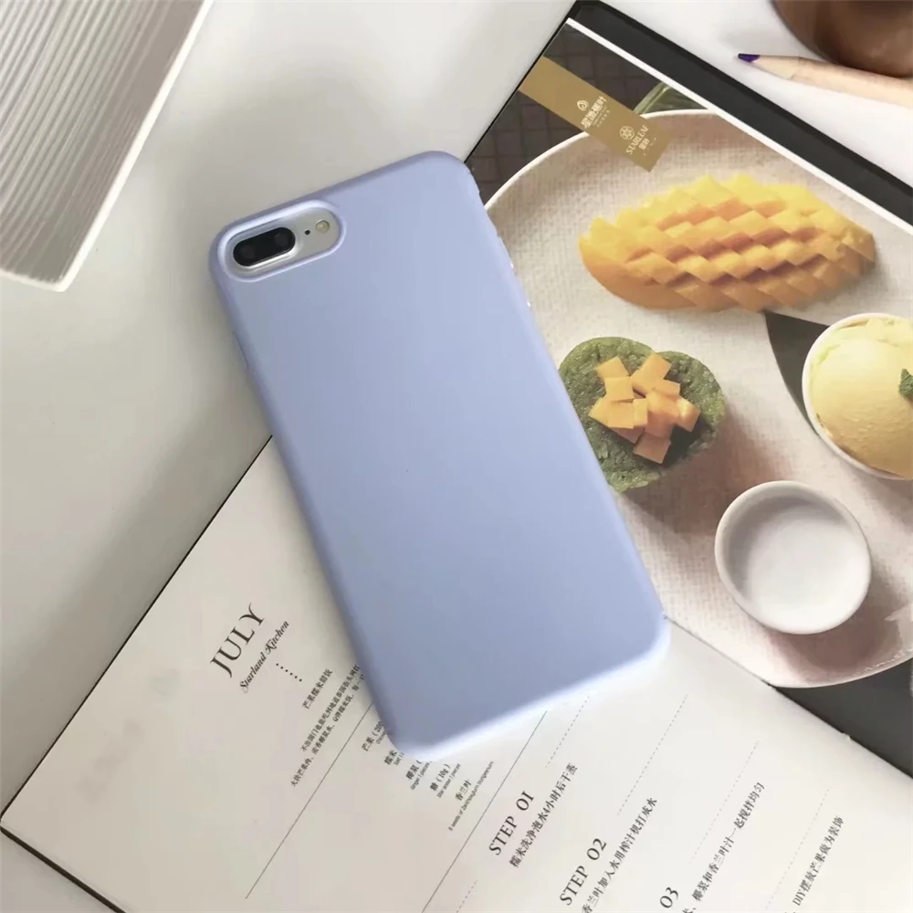 Мягкий силиконовый чехол из ТПУ в Корейском стиле для девочек iPhone 5 5S SE 6 S 7 8 Plus X 10