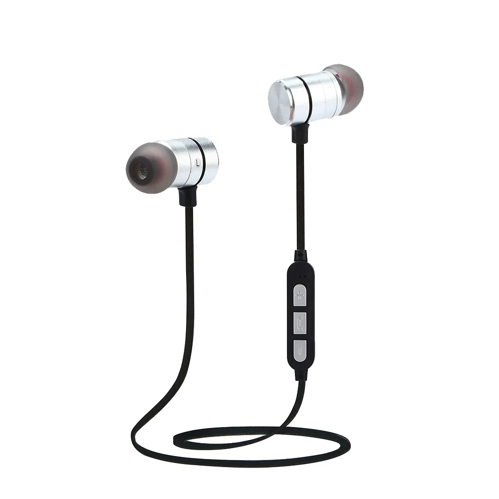 VOBERRY беспроводные Bluetooth универсальные V4.2 стерео наушники Магнитная Спортивная