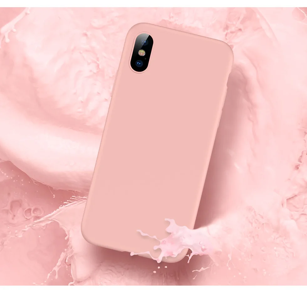 TOTU жидкий силиконовый чехол для iPhone Xs Max Xr ультра тонкий роскошный защитный чехол на заднюю панель для iPhone Xsmax Coque Fundas Capa