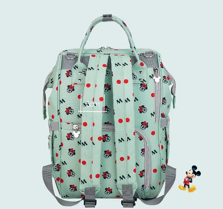 Сумка для подгузников disney, рюкзак, сумки, Минни, Микки, большая емкость, для путешествий, Оксфорд, для кормления, уход за ребенком, модная мумия, сумка для подгузников