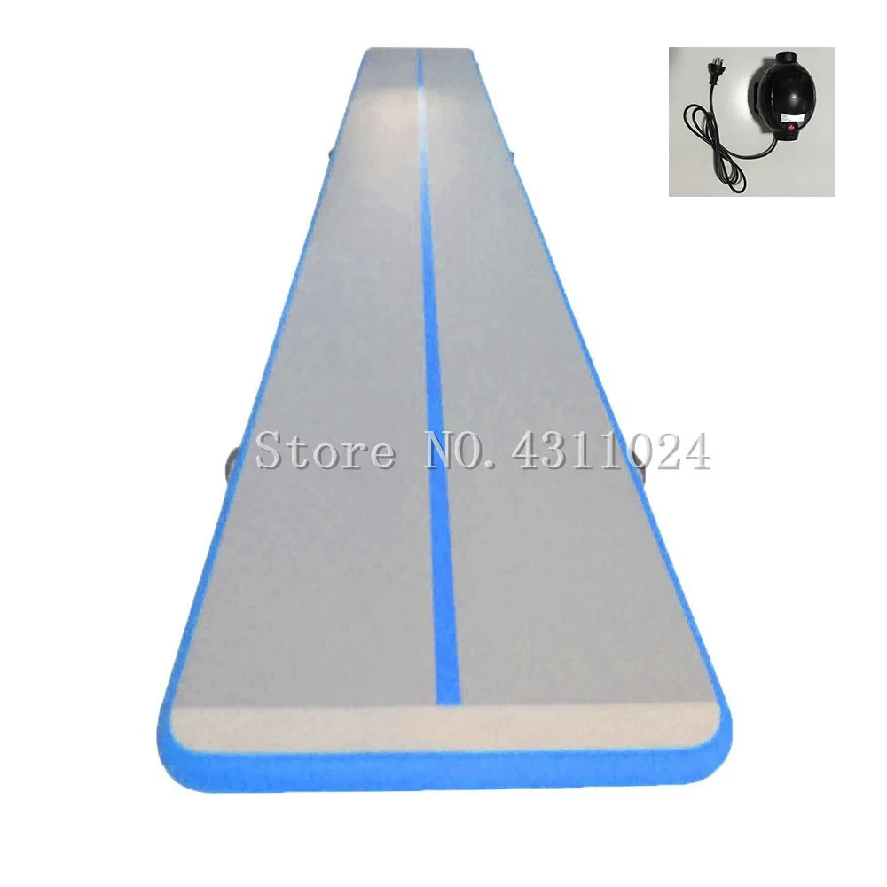 Купить Бесплатная доставка 7x1x0,2 м надувной воздушный трек гимнастический надувной воздушный коврик батут воздушный матрас поставляется с насосом