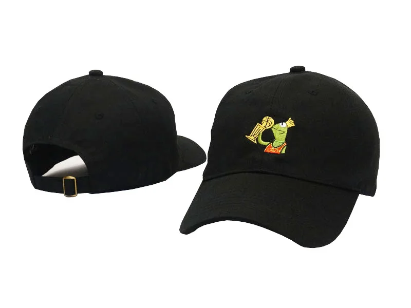Лидер продаж Lebron James мужская шляпа Кепка Kermit s Мода папа Кепка Casquette хлопковая бейсболка шапки для женский рюкзак шапки - Цвет: 001