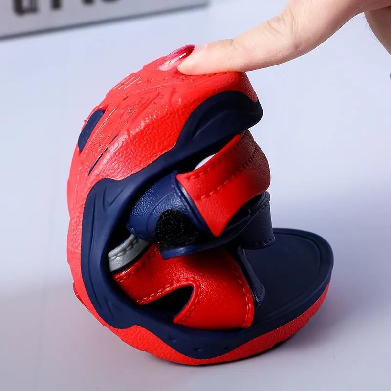 

Kids Shoes Summer Boys Sandal Male Student Non-slip Rubber Korean Brand Slide Children's Shoes Sneaker Sandalia Male Shoes