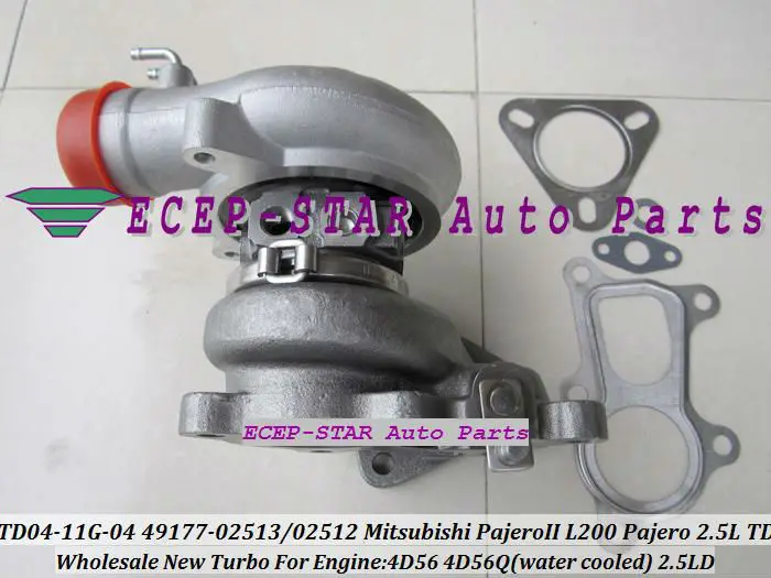Новый турбокомпрессор TF035HM TF035HM-10T 49135-02210 MR431249 для Mitsubishi L300 L400 1999- Engine 4D56 2.5L |