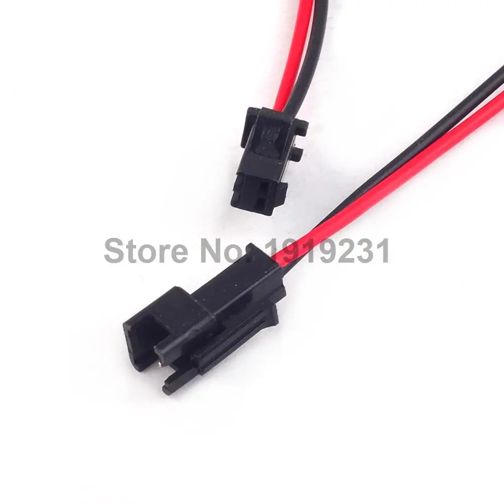 20 пар 2pin JST разъем для кабеля 15 см Одноцветный SMD 5050 3528 3014 5630 Светодиодная лента 2