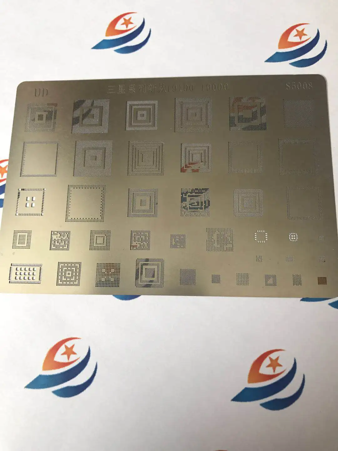 Трафарет для Samsung I9100 I9000 BGA CPU RAM eMMC Power Wi-Fi зарядное устройство IF IC реболлинговый