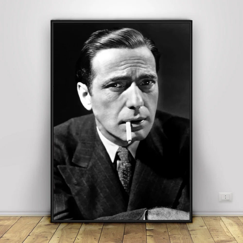 Художественный Шелковый плакат Humphrey boгарт домашний декор 12x18 24x36
