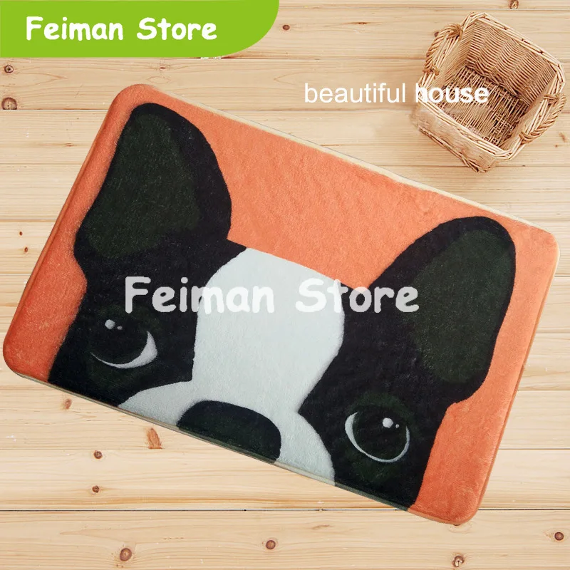 Welcome Floor Mats Animal Panda Zebra Printed Home Decor Bathroom Kitchen Carpets House Doormats For Living Room Anti-Slip Rugs | Дом и сад