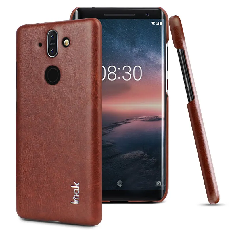 Роскошные чехлы Imak Ruiyi для Nokia 8 Sirocco тонкая задняя крышка телефона жесткий