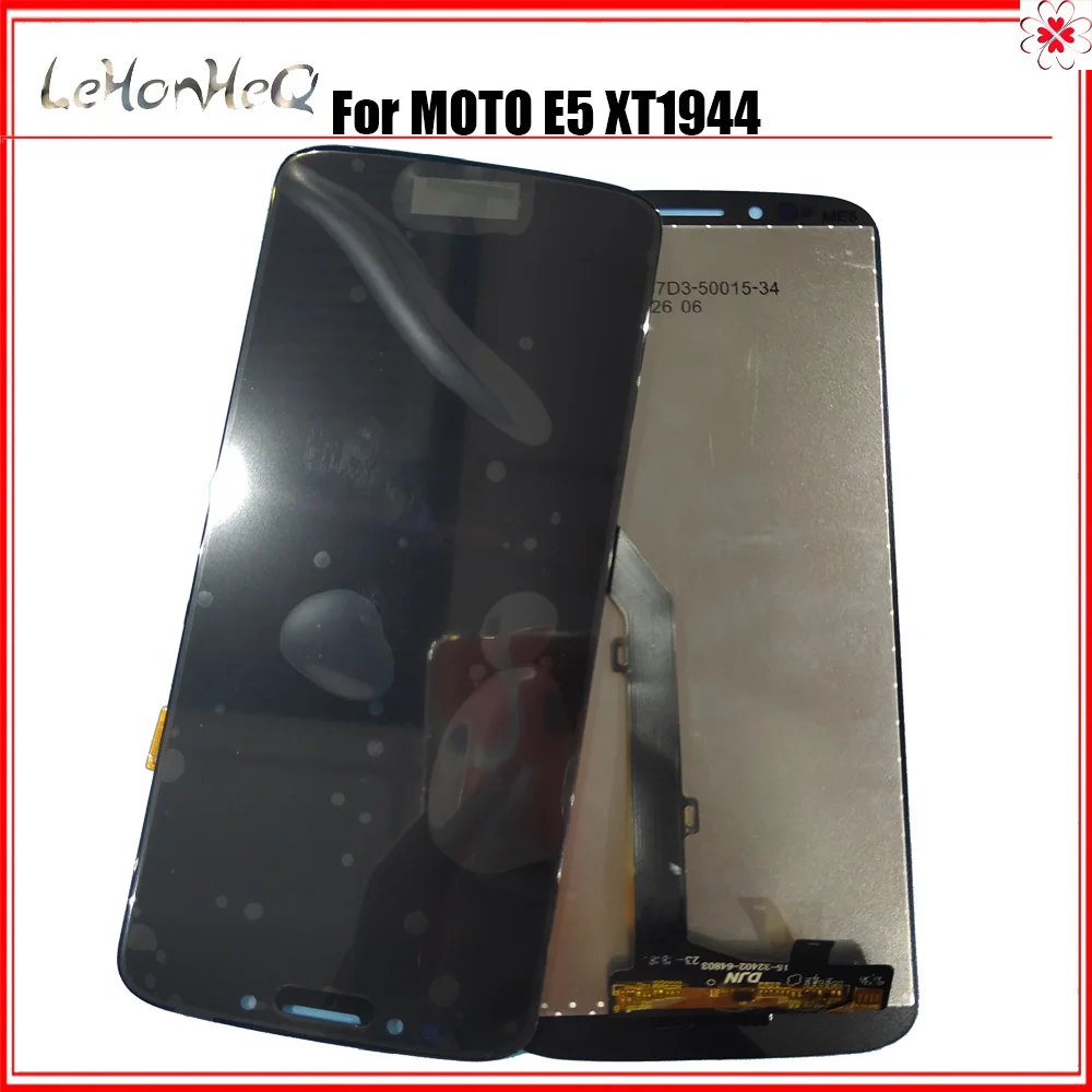 Тест ЖК дисплей для Motorola MOTO E5 XT1944 с сенсорным экраном дигитайзер сборка запчасти