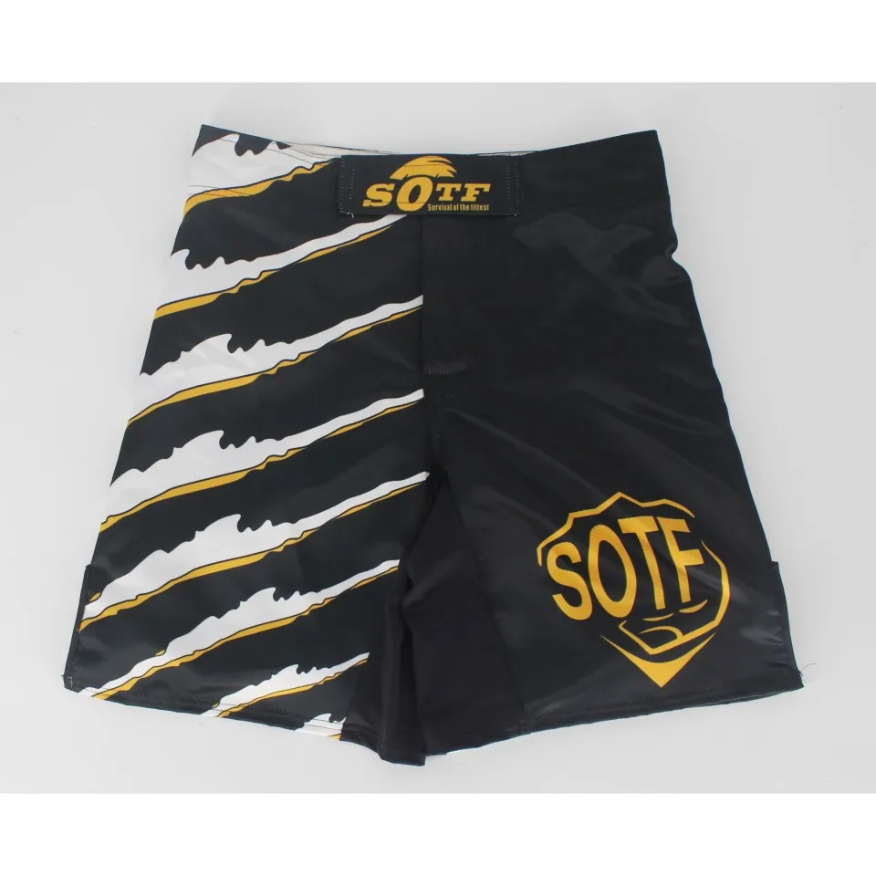 MMA Shorts Training Grappling Short Kick Boxing Mens Trunks Cage Fighting fitness crossfit shorts