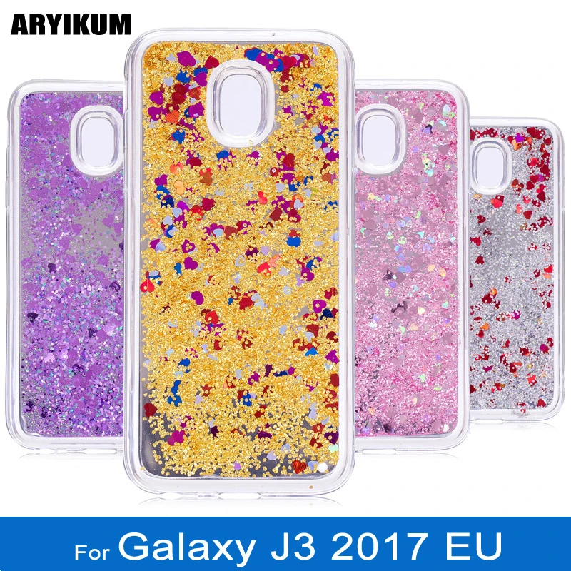 Для samsung Galaxy J3 2017 чехол с зеркальной поверхностью для изображениями искрящихся