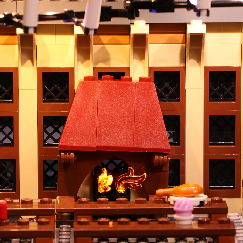 Светодиодный светильник набор для Lego 75954 16052 Гарри кино lego Хогвартс большой зал