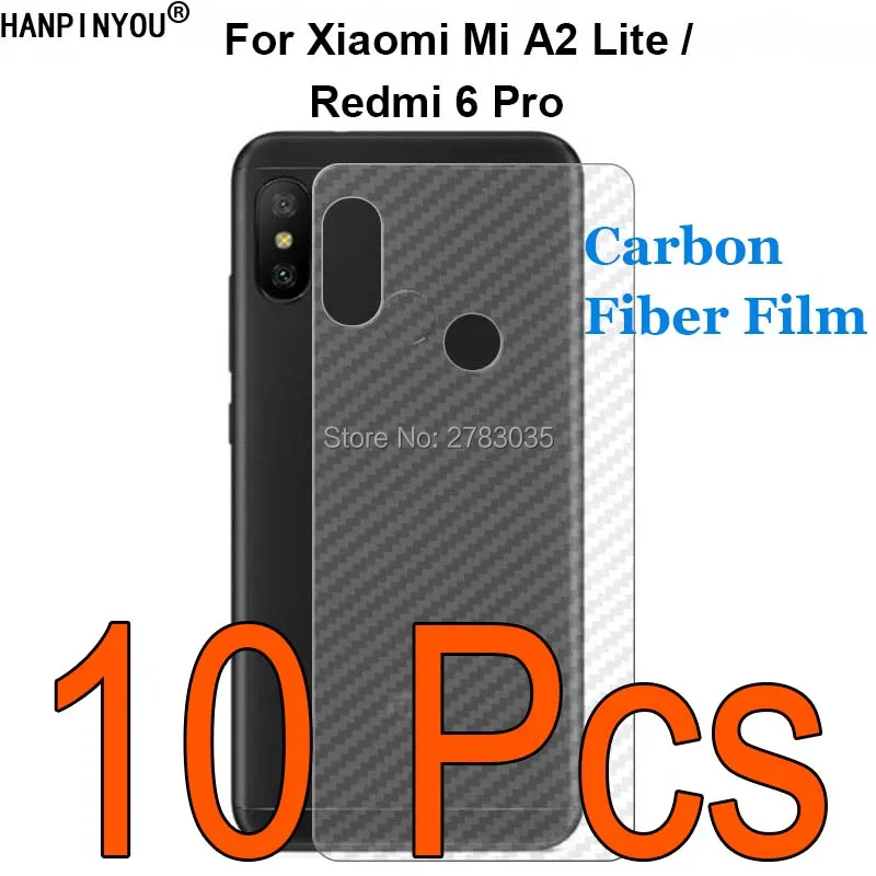 10 шт./лот прочная защитная пленка для экрана Xiaomi Mi A2 Lite / Redmi 6 Pro 3D защита от