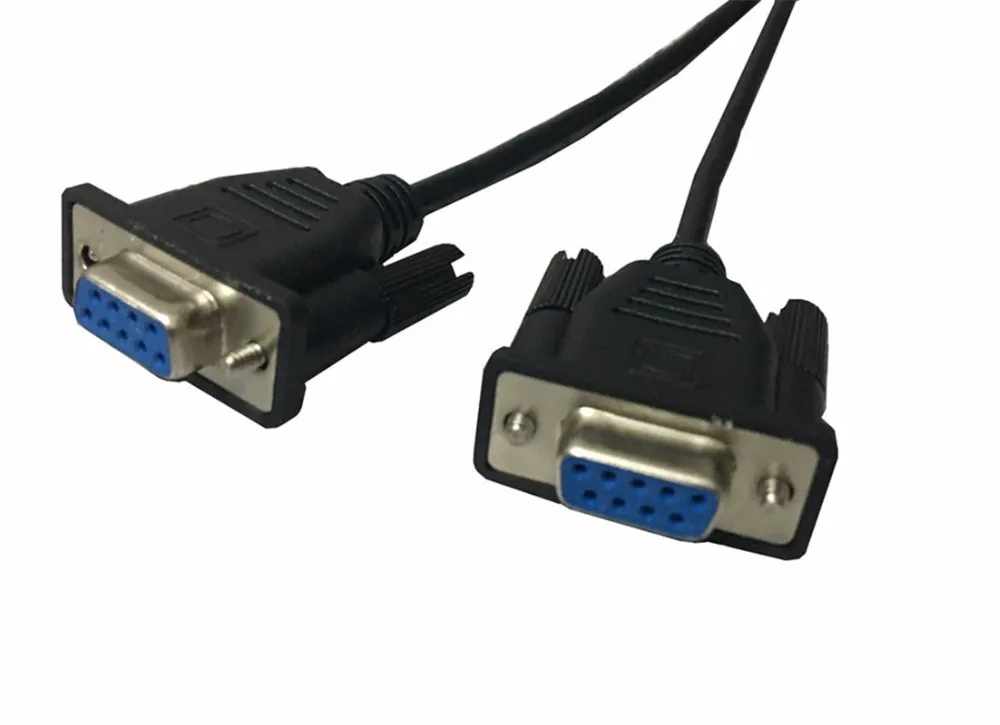 Кабель разветвитель DB9 папа 2 мама Последовательный Rs232 в 1 для кассового аппарата