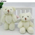 100 шт.лот милые маленькие смешанные медведи Тедди Мягкие плюшевые игрушки 6 см Мишка Тедди мини медведь Тедди плюшевые игрушки Свадебные подарки 0101