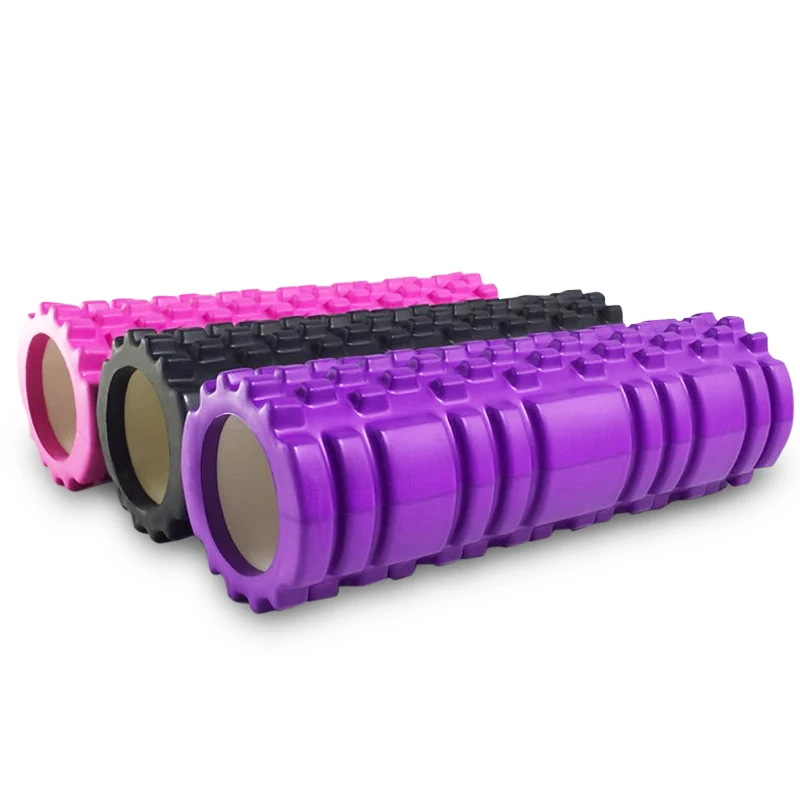 

Pilates Yoga Foam Roller 30*10CM High Density Floating Point Yoga Block EVA Top + PVC/ABS Tube Fitness Roller Pilates Equipment