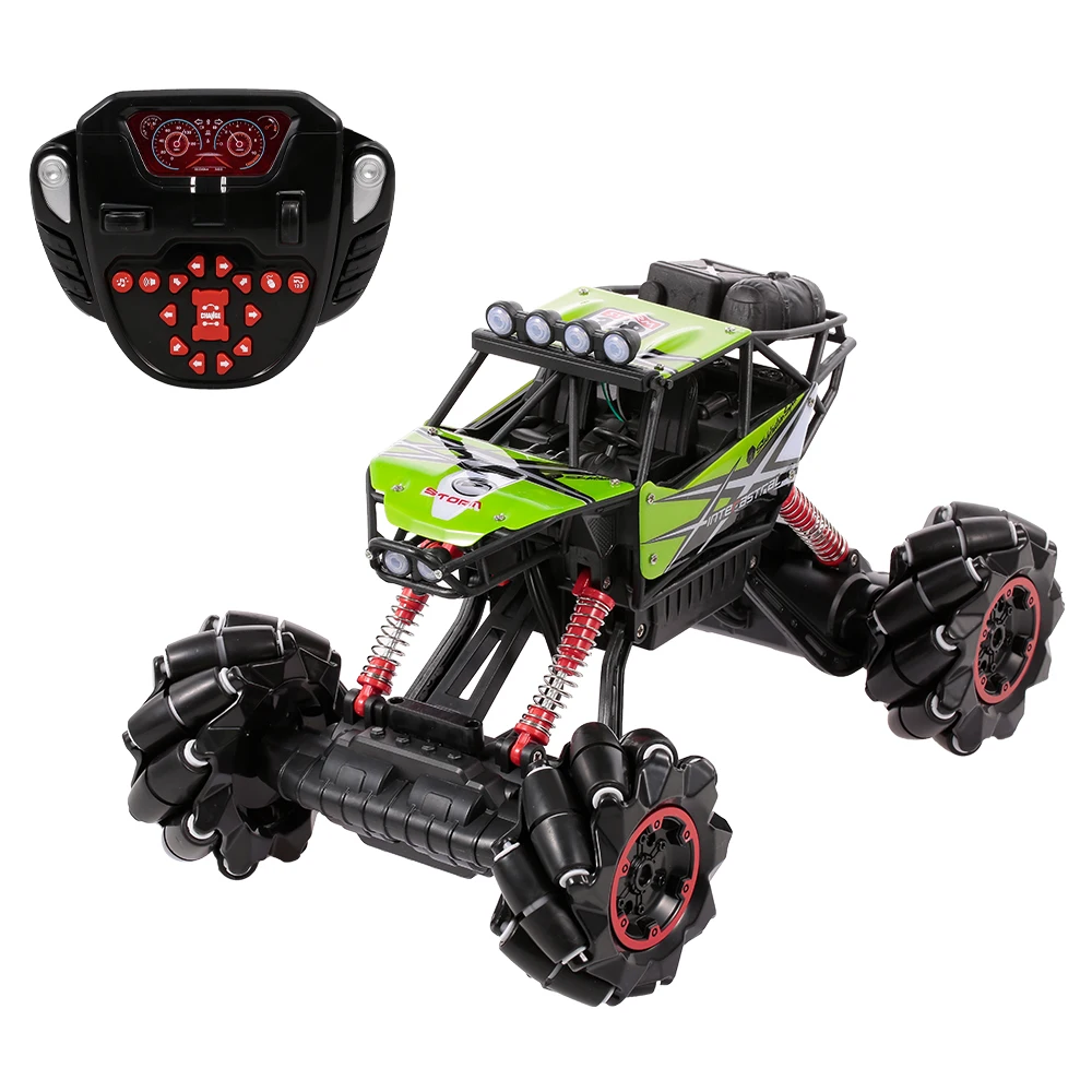 RC гоночный автомобиль 338-1A 4WD 2,4G трюк дрейф скалолазание автомобиль Mecanum колеса 80-100 м расстояние управления RC внедорожный автомобиль ударопрочный