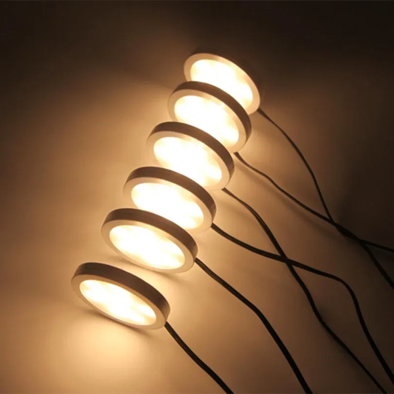 Светодиодные светильники для шкафа светильник поверхностного монтажа 6x2 Вт