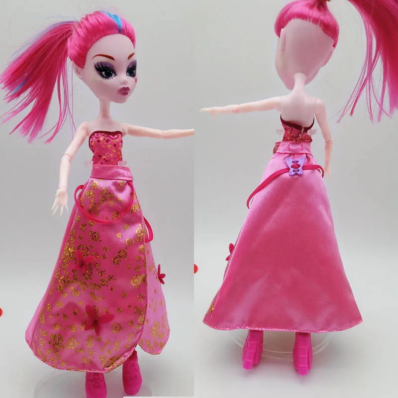 Модные Роскошные платья для кукол Monster High вечерние летние Demon Monster|clothes for monster
