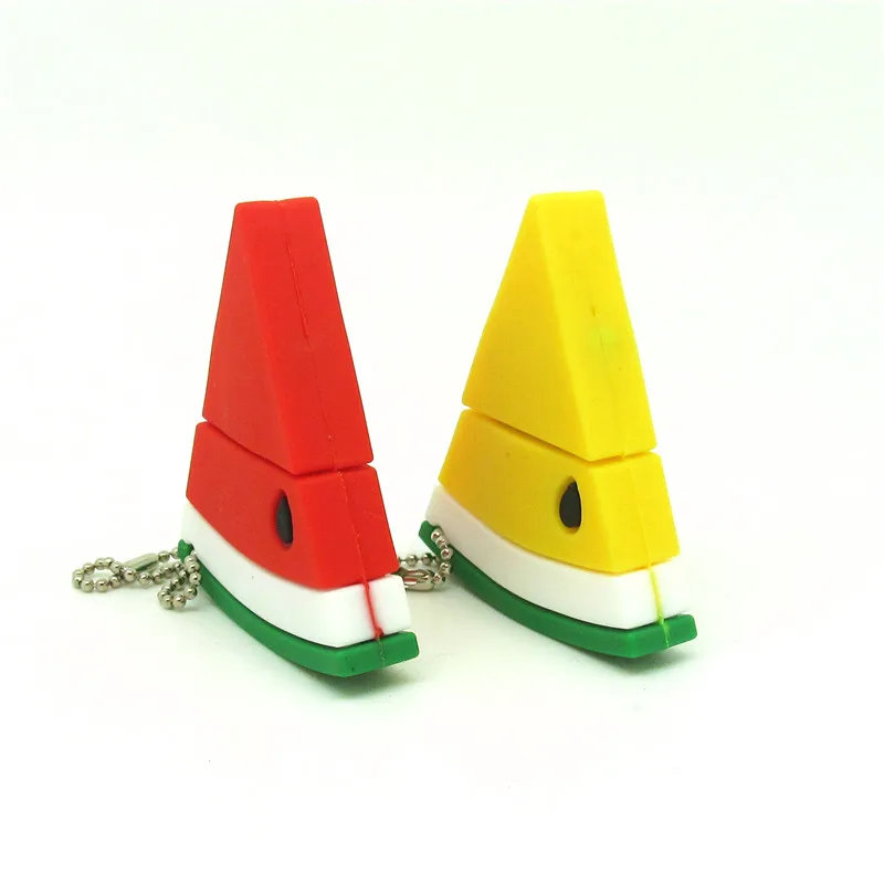 

new cartoon yellow/red Watermelon usb flash drive summer fruit memory stick pendrive Pen drive 4GB 8GB 16GB 32GB disk gift