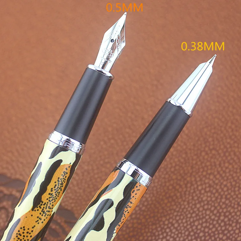 Высокое качество JinHao 996 каллиграфия авторучка роскошный Металл 0 5 мм 38 перо