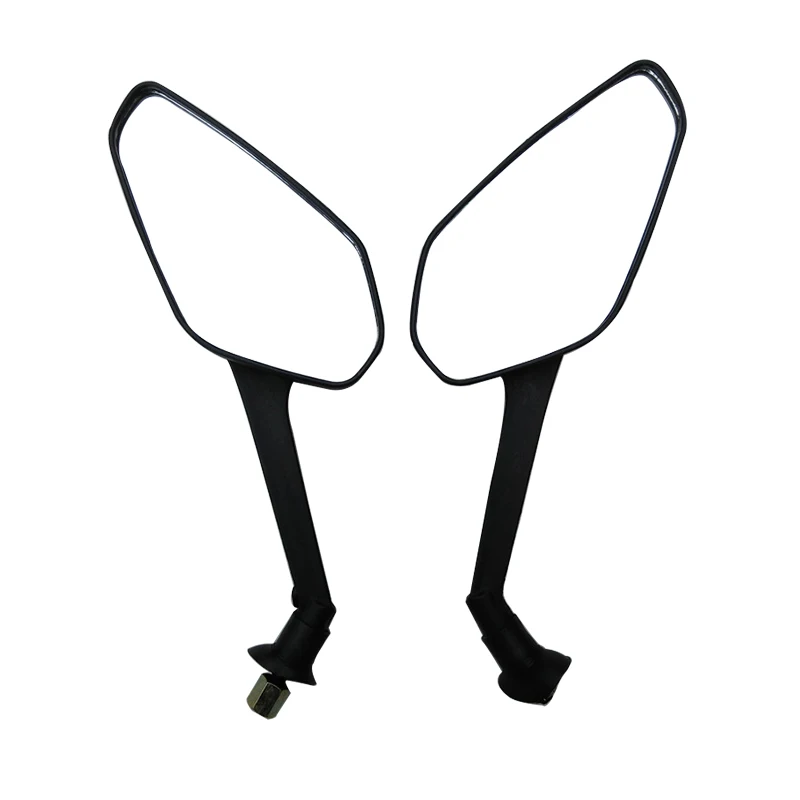 BOZXRX 1 Pair Motorcycle Carbon fiber grain Rear View Mirrors Handlebar Rearview Moto Side 8mm for Yamaha Honda | Автомобили и