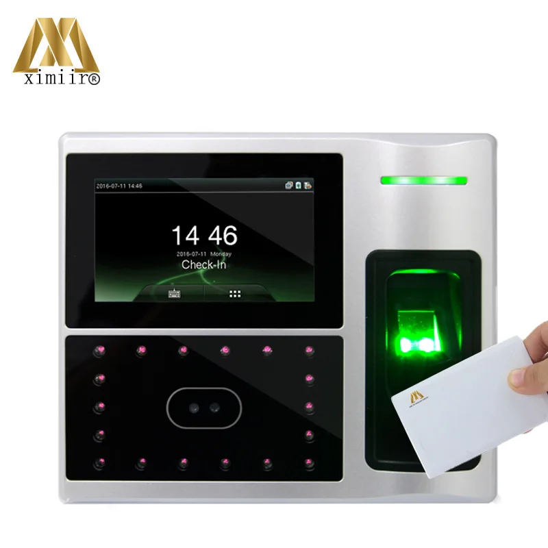 IFace802-H управление доступом лица 13 56 МГц RS232 &amp 4855 связь 3000 пользователей лицо Fngerprint