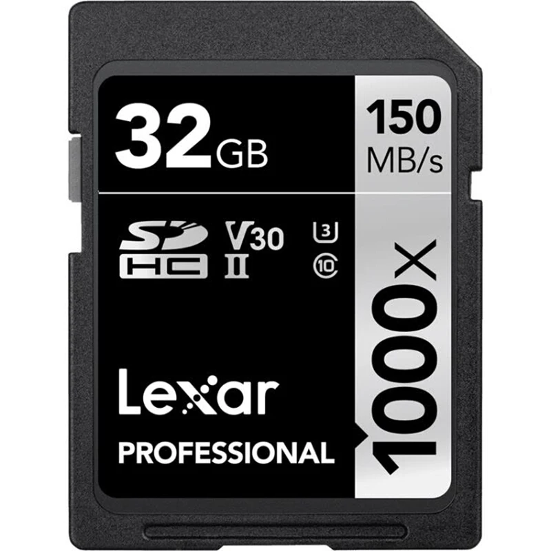 Lexar оригинал 32 ГБ sd карта 1667x150 Мб/с 128 памяти 16 64 SD класс 10 UHS II U3 SDHC SDXC|Карты памяти| |