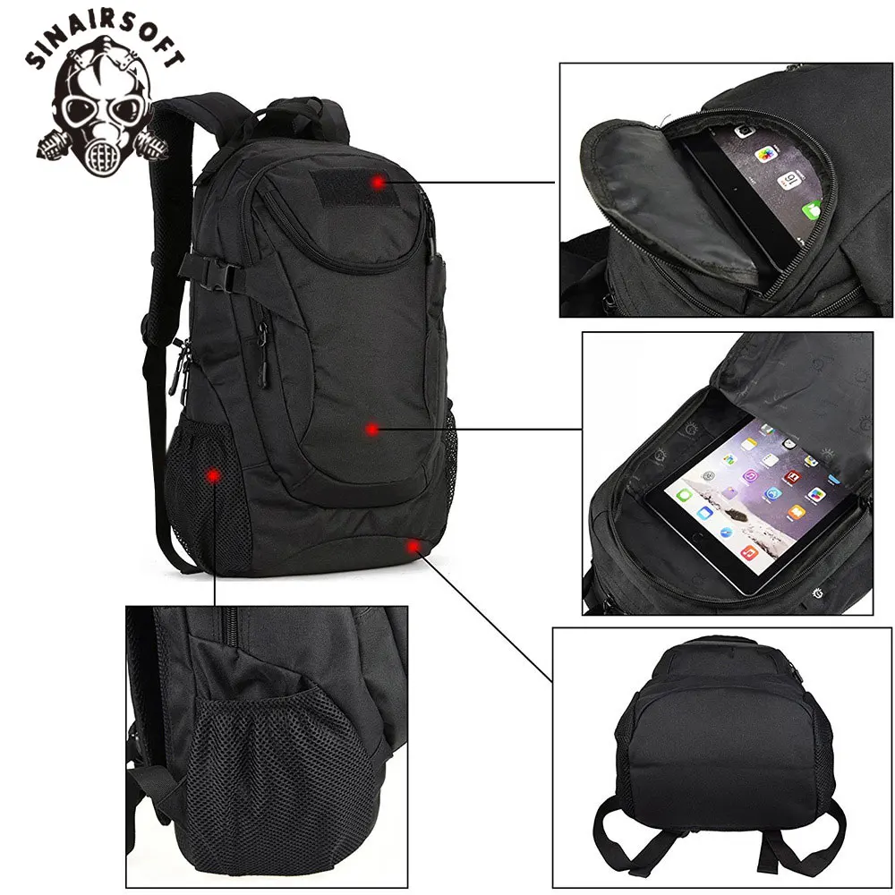 Подарок! Тактический рюкзак SINAIRSOFT 25л спортивный для ноутбука 14 дюймов военный