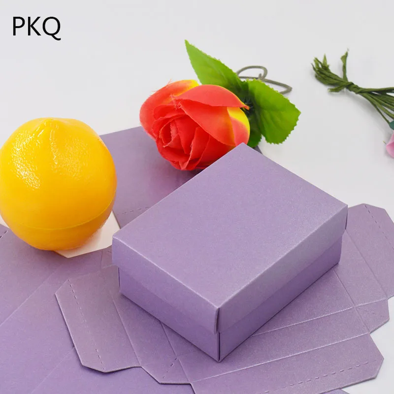 20 шт./лот Подарочная коробка джентльмена фиолетового цвета шоколада для