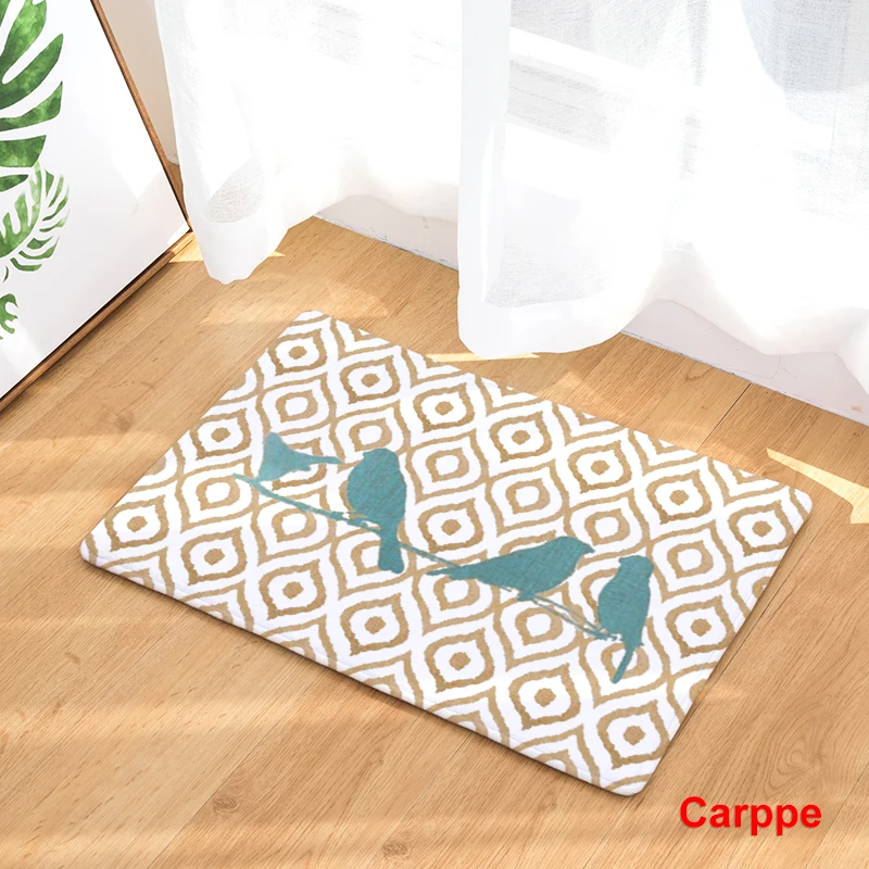 Придверные коврики с принтом птицы для кухни ванной 40X60or50x80cm|Коврик| |