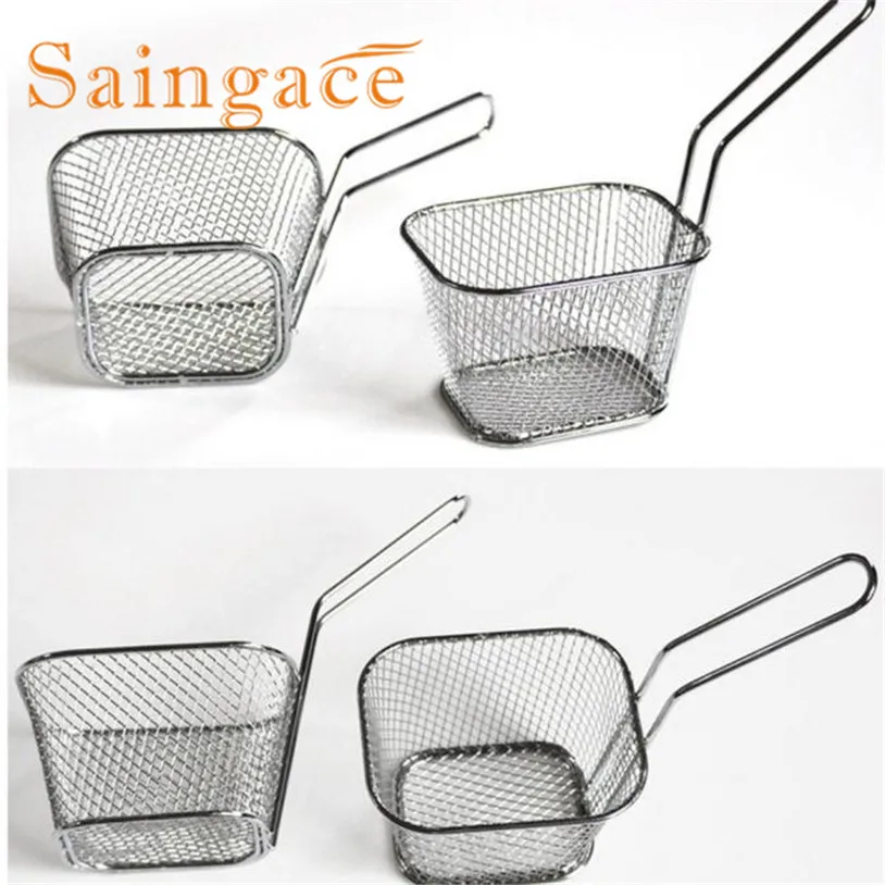 Электроплита Saingace из нержавеющей стали мини Квадратный Блок для картофеля фри