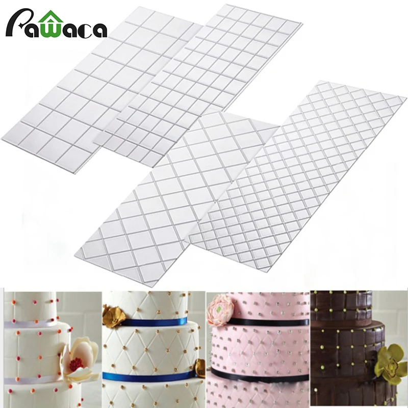 4 шт./компл. шаблон для изготовления торта помадки фоторешетки - Цена: 