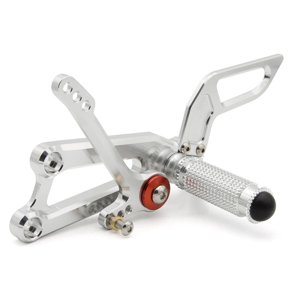 Для Aprilia RS4 125 4T 2011- 2013 CNC Алюминиевые Регулируемые мотоциклетные задние комплекты задний комплект Подножки педаль подставка для ног