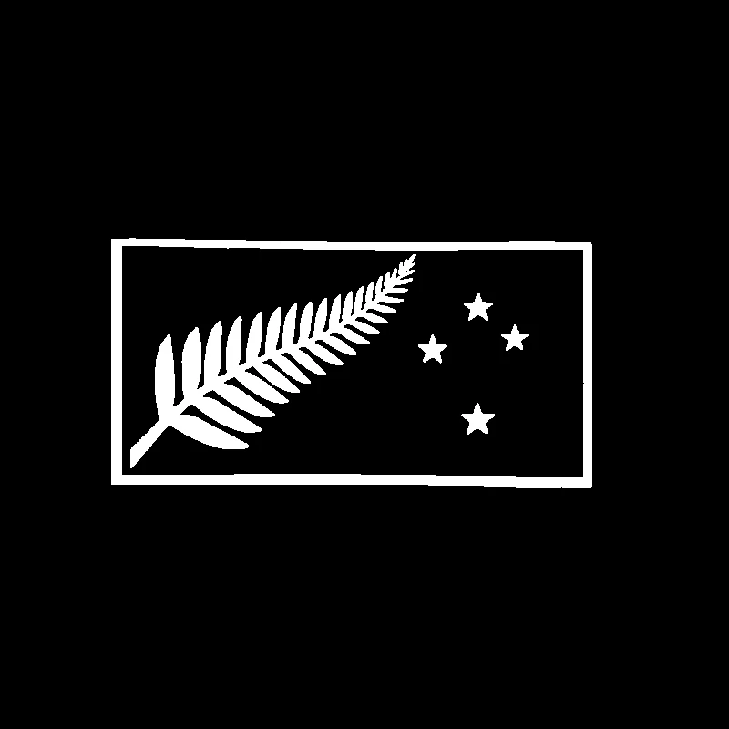 QYPF 14 5 см * 7 4 модный стикер для автомобиля с флагом новой Zealand украшение