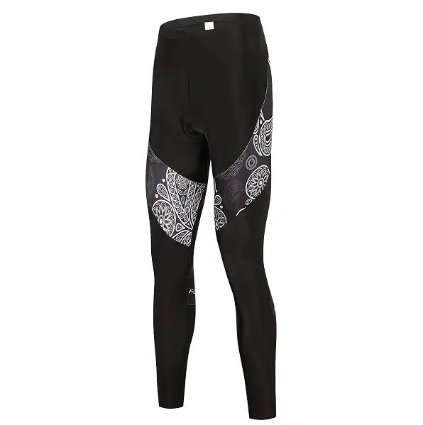 pants 7 Зимние теплые флисовые мужские велосипедные колготки 9d с гелевой подкладкой, теплые длинные штаны с нагрудником, спортивные брюки для горной дороги, велосипеда, мужские шорты - Цвет: pants 7