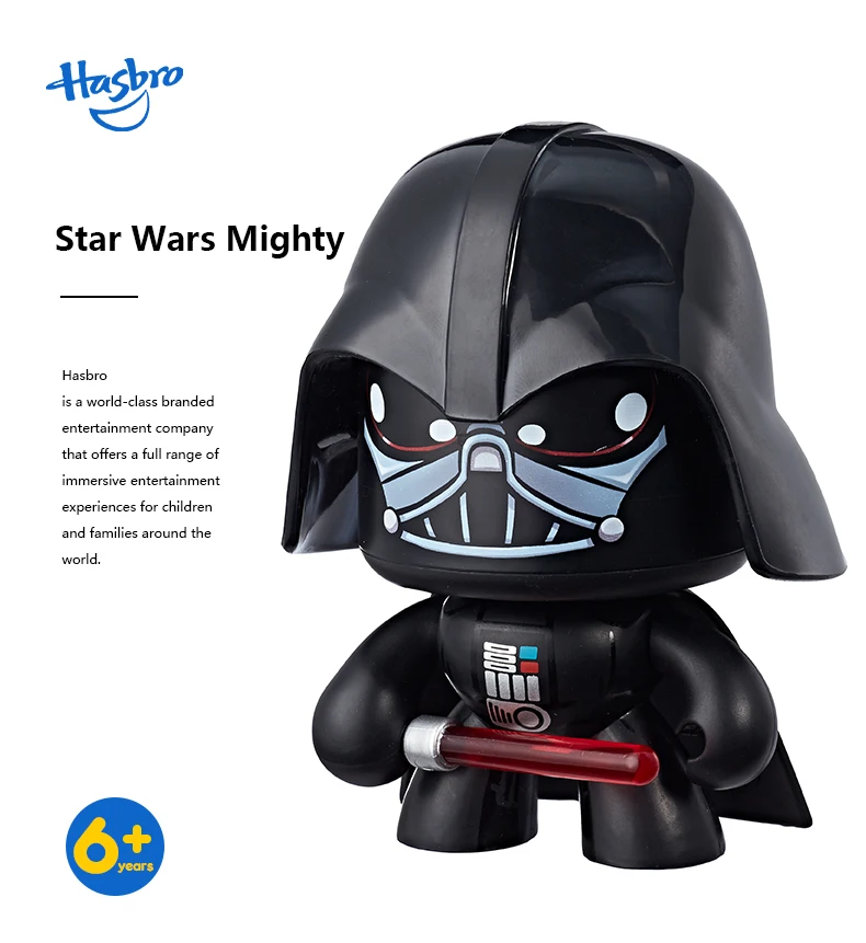Hasbro Mighty Muggs Штурмовик Дарт Вейдер принцесса Лея органа 3 мимики Коллекционная фигурка игрушка подарок